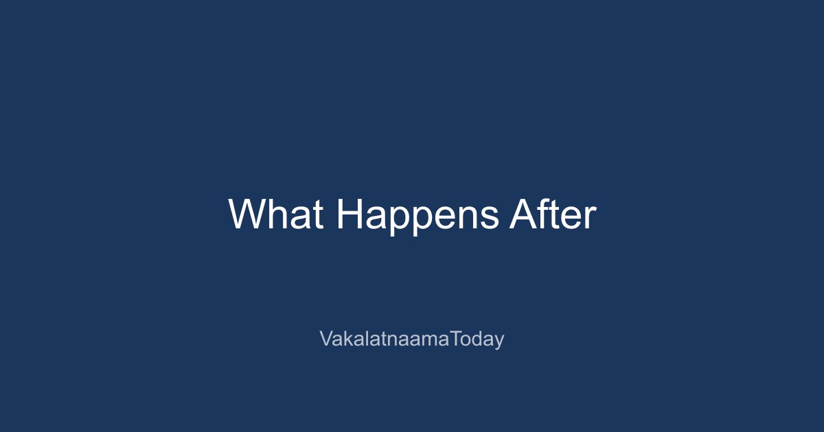 What Happens After Sending Money Recovery Legal Notice? (Outcomes & Next Steps)